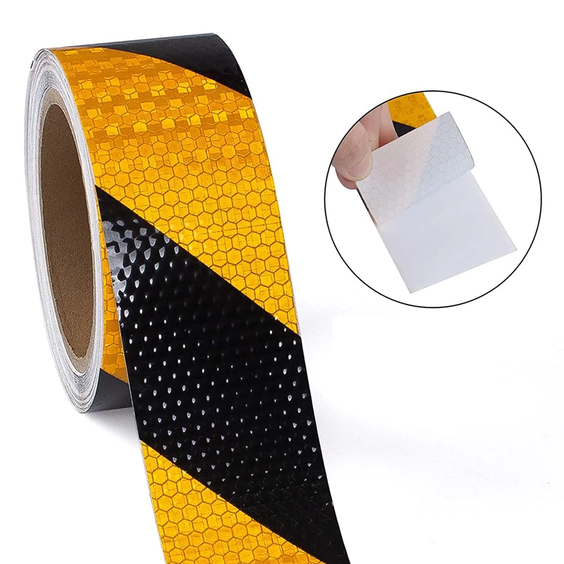 Car Safety Warning Tape Reflective Sticker Bike Frame Motorcycle Bicycle Decal Decor Reflective Strips