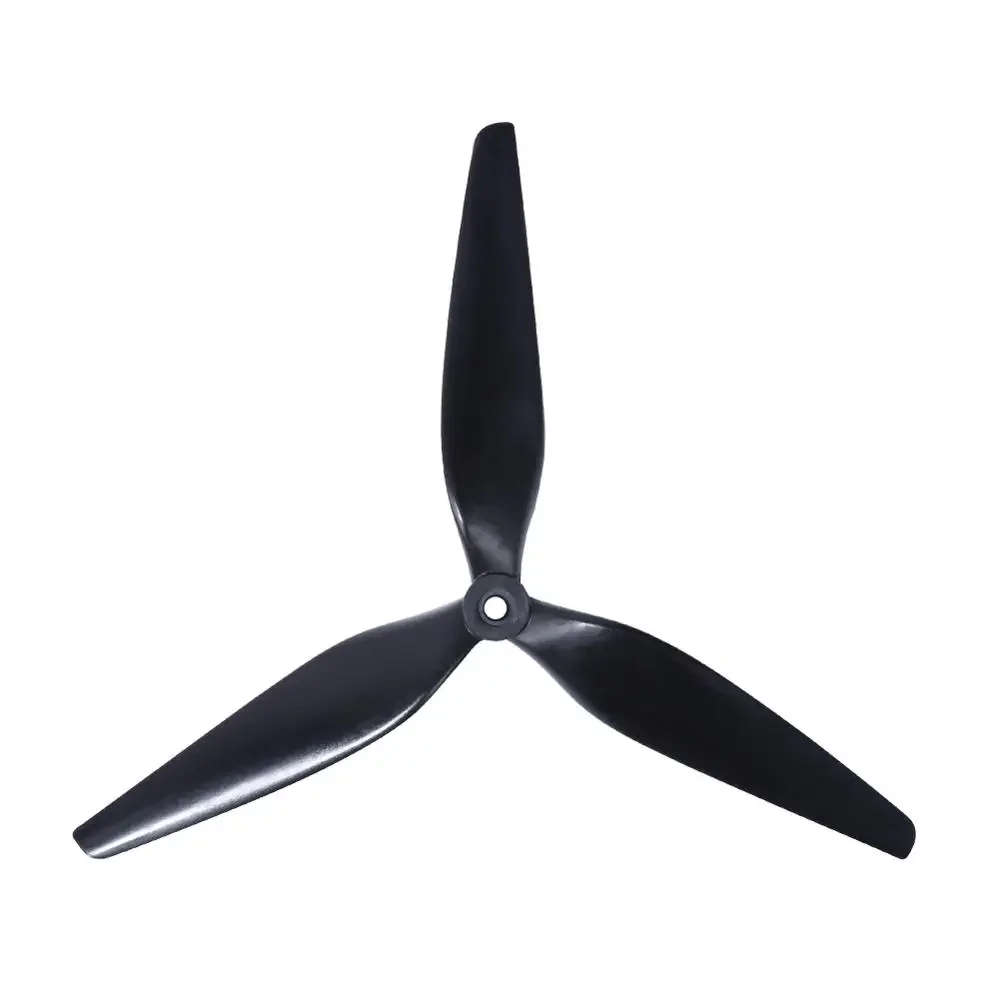 4pcs HQ Macroquad Prop 10X5X3 / 9X5X3 1050/9050 10 Inch/ 9inch/8inch 3 Blade / Tri-blade Black-carbon Reinforced Nylon Propeller