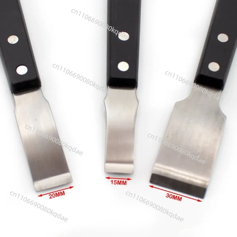 Car Window Glass Scraper Knife Manual Windshield Urethane Glass Bottom Glue Repairing Knife Set 15/20/30MM Stainless Steel Blade