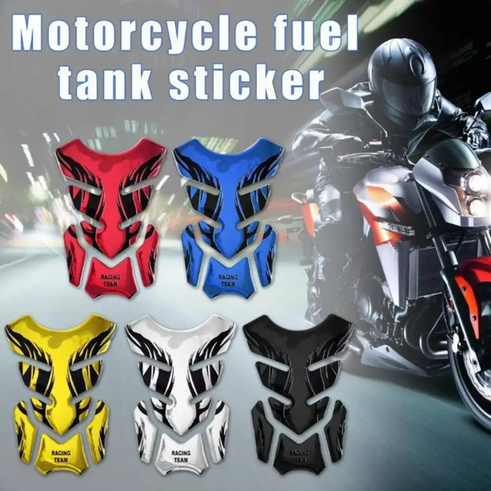 

Long-lasting Tank Sticker Durable Waterproof Motorcycle Gas Tank Protector Decal Pad with Strong Adhesive Universal 3d for Easy