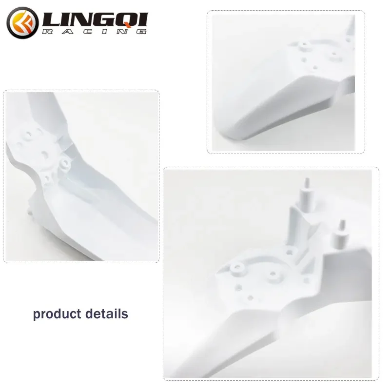 Motorcycle For CRF110 Front Fender PP Plastic Mudguard For  CRF 110 110cc Motocross Dirt Pit Bike Parts