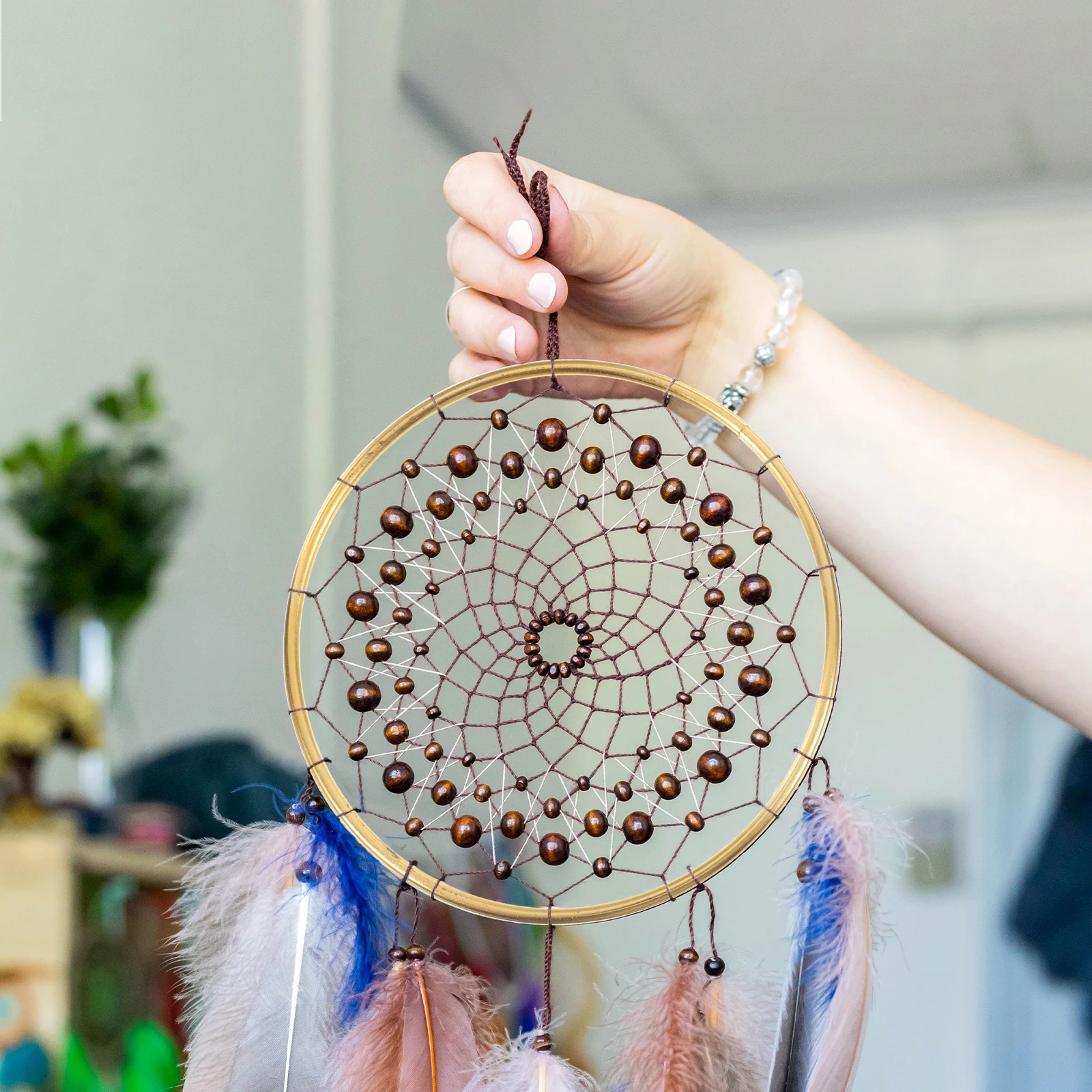 

6Pcs Metal Rings for Crafts Dream Catcher Frame DIY Material Wreath Making Rings Long Lasting Elegant Event Decor