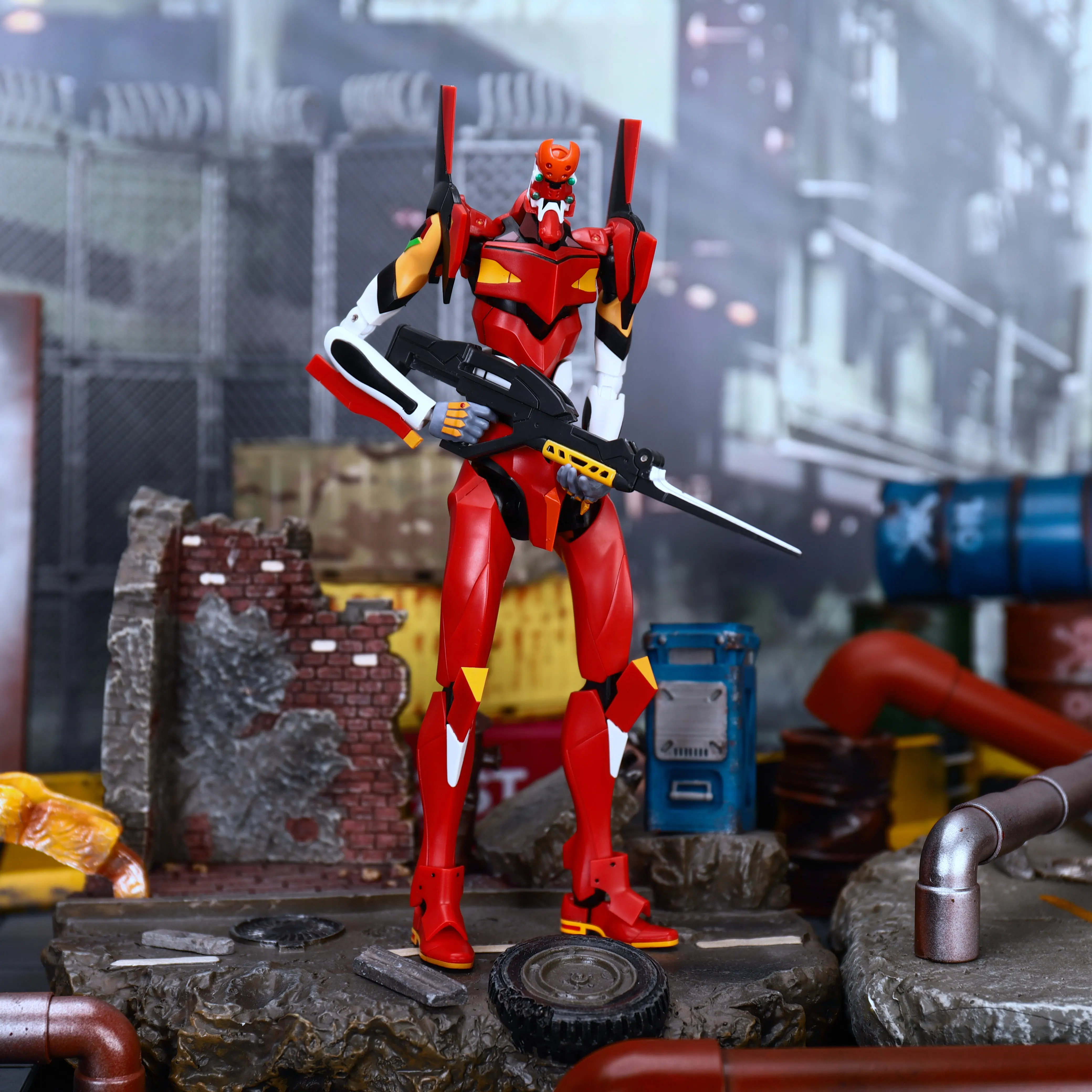 YOLOPARK EVANGELION - 20cm EVA - Model Kit Eva 02 review and price