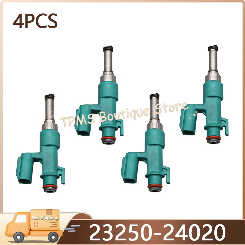 

4pcs 23250-24020 Engine Motor Fuel Injector For Toyota Corolla Lexus UX200 Luxury Sport
