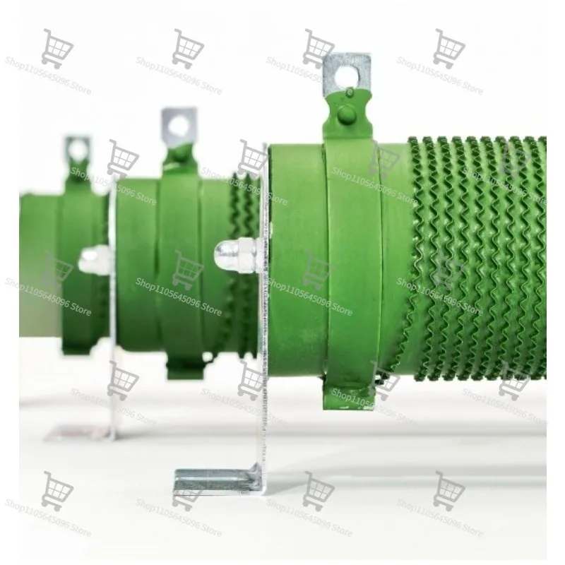 For RXG20 High Power Corrugated Wire Wound Load Brake Resistor 2000W 1R 2R3R4R5R6R8R10 Ohm