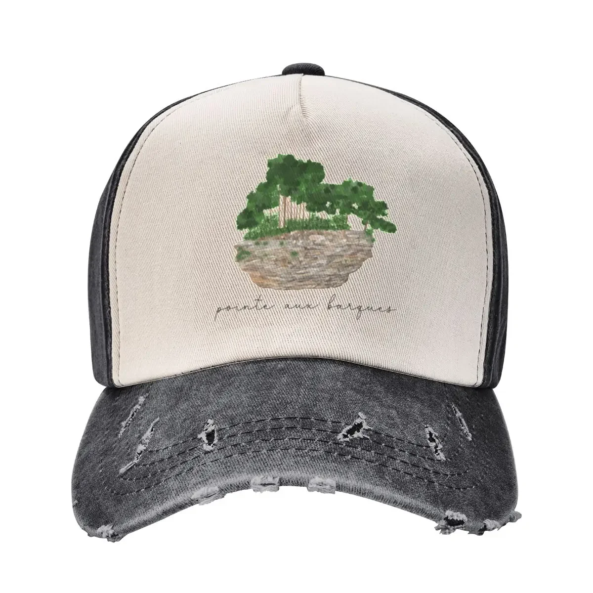 

Pointe aux Barques Baseball Cap Sunhat Custom Cap Luxury Man Hat hard hat Women Caps Men's