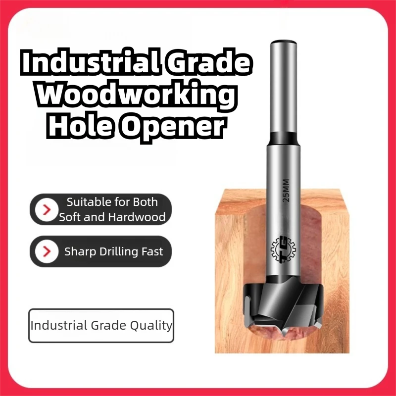 TG 45# Steel Wood Working Drill Bit Hinge Woodworking Hole Puncher Hole Special Drill Bit Set for Wood 12-100mm Door with Lock