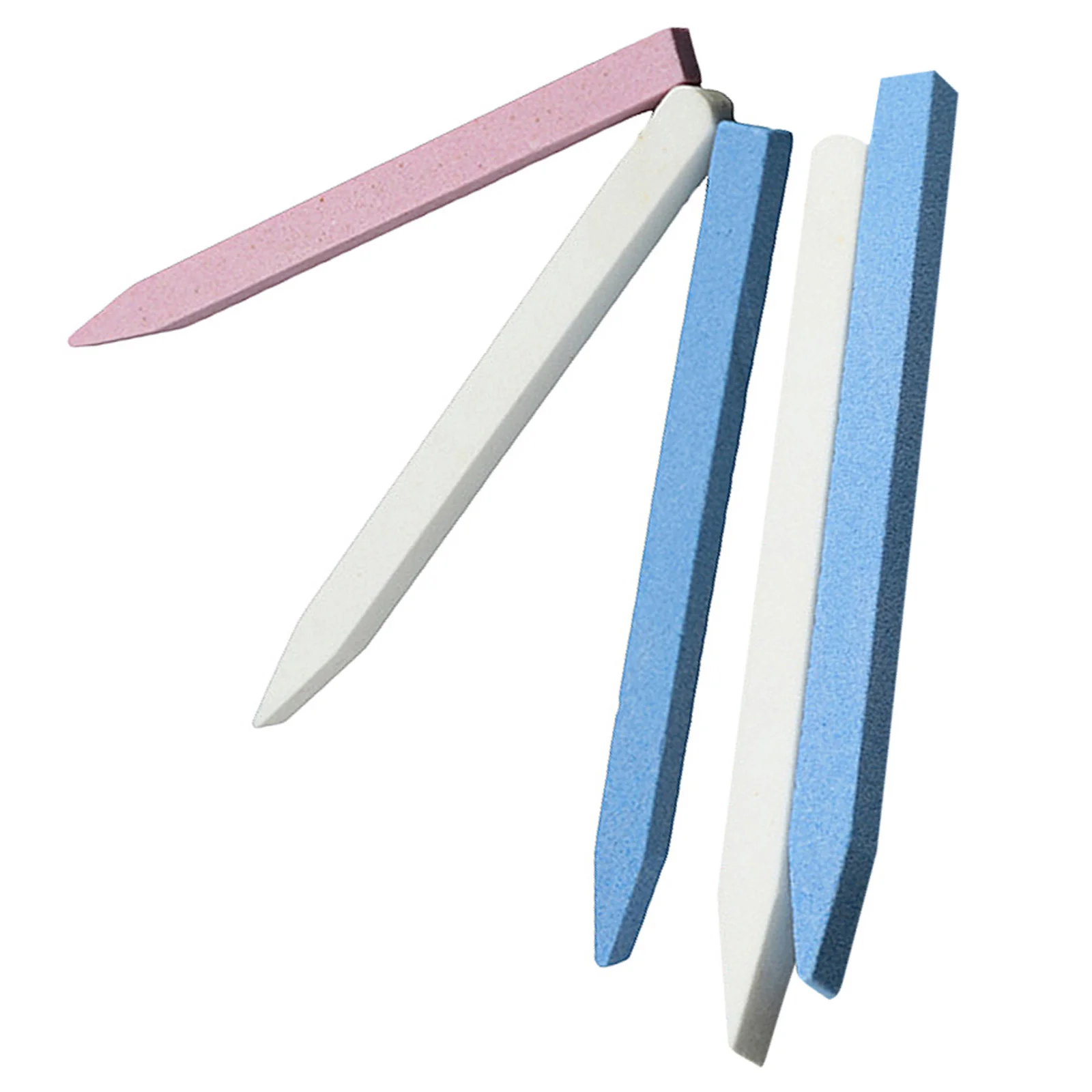 

5Pcs V Shaped Nail File Stone Pumice Buffing Block Nail Manicure Tools for Salon Home Use Fingernail Pedicure Cuticle Removal