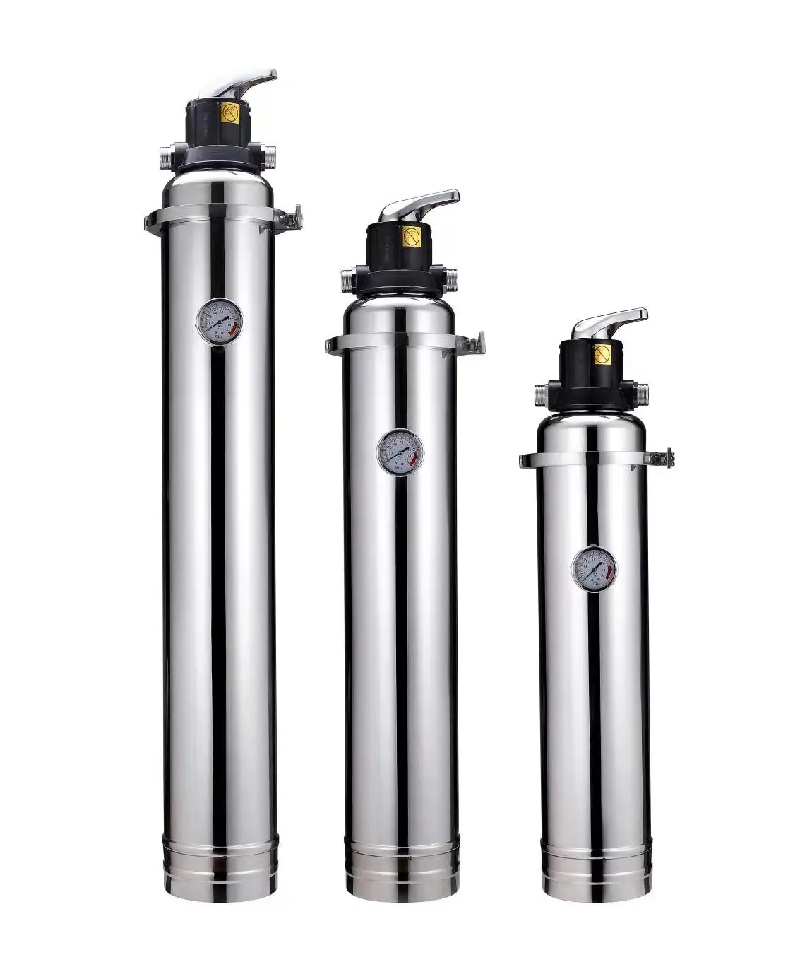 

Система централизованной очистки воды для всего дома Myteck: вертикальный бытовой ультрафильтрационный фильтр-кондиционер из нержавеющей стали