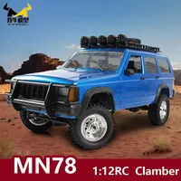 MN MODEL 1/12 4WD RC Off-road Car Wading Diving Climbing Truck All Terrain Vehicle Rock Crawler Collection Model Toy for Adult