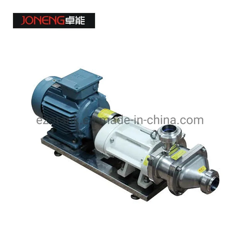 Stainless Steel Vertical Horizontal Stator Triple Twin Single Food Grade Screw Pump For Pharmaceutical Industries