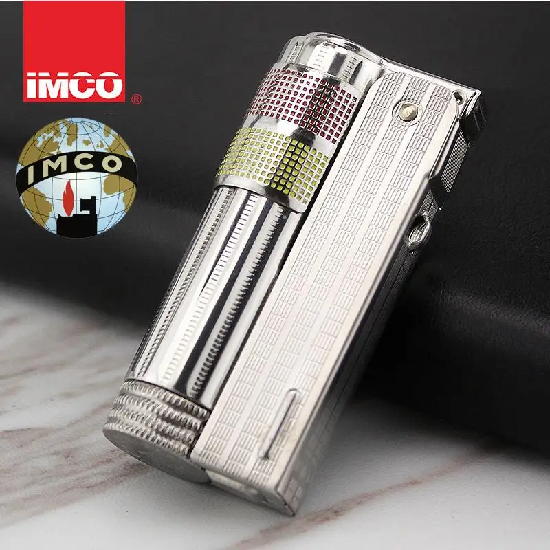 IMCO-Vintage Stainless Steel gasoline Cigarette Lighters 6700 Nostalgic Global Version Lighter