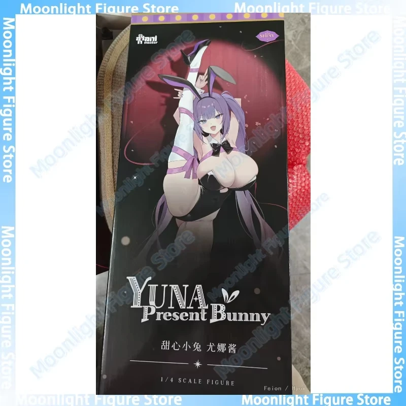 

В наличии Animester Shiny Series Yuna Present Bunny 1/4 Сексуальная красивая девушка Анимационная фигурка Игрушка Подарочная модель Коллекция