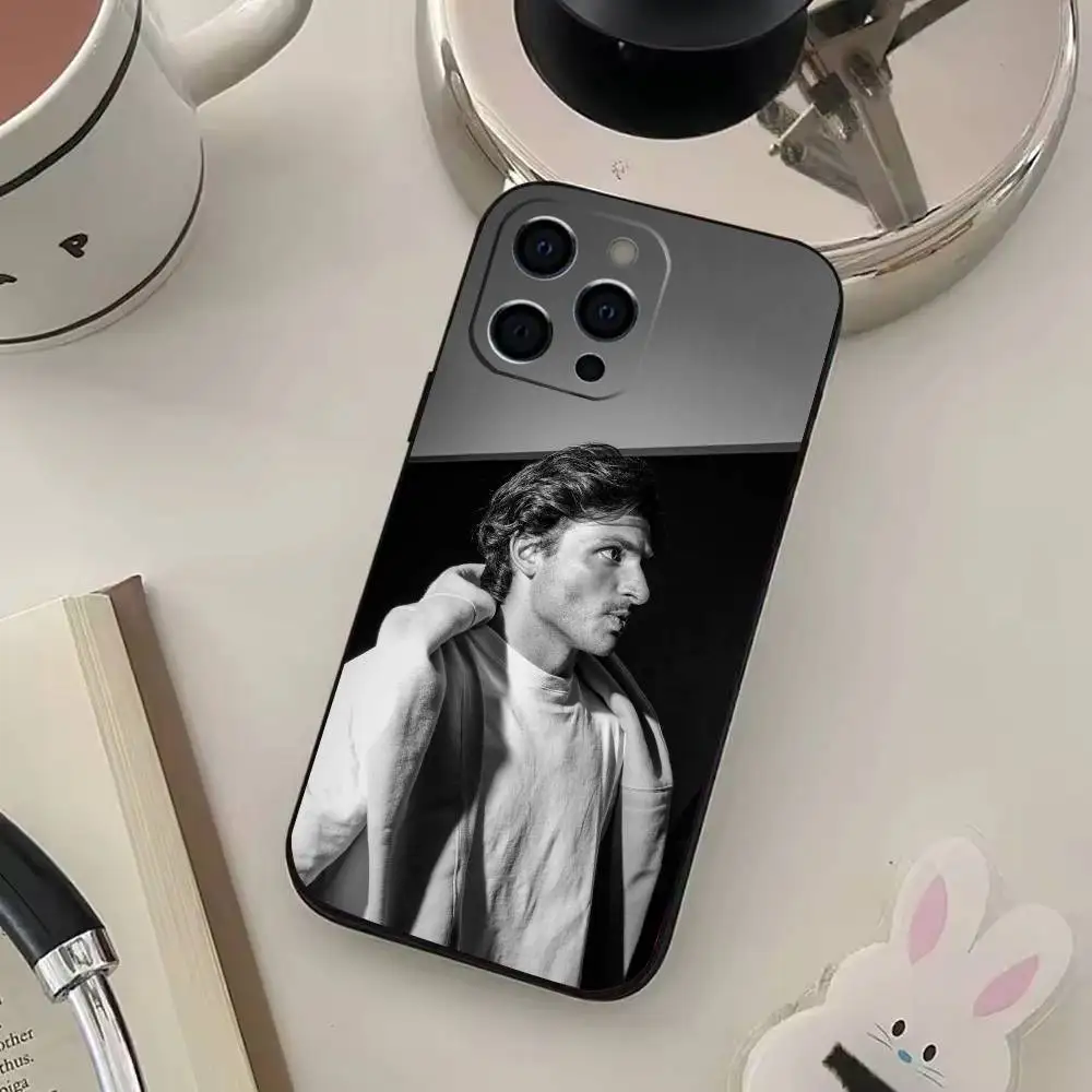 Funda de teléfono C-Carlos S-Sainz 55 para IPhone 17,16,15,14,13,12,11,Plus,Pro,Max,Plus,XS,funda suave de silicona negra