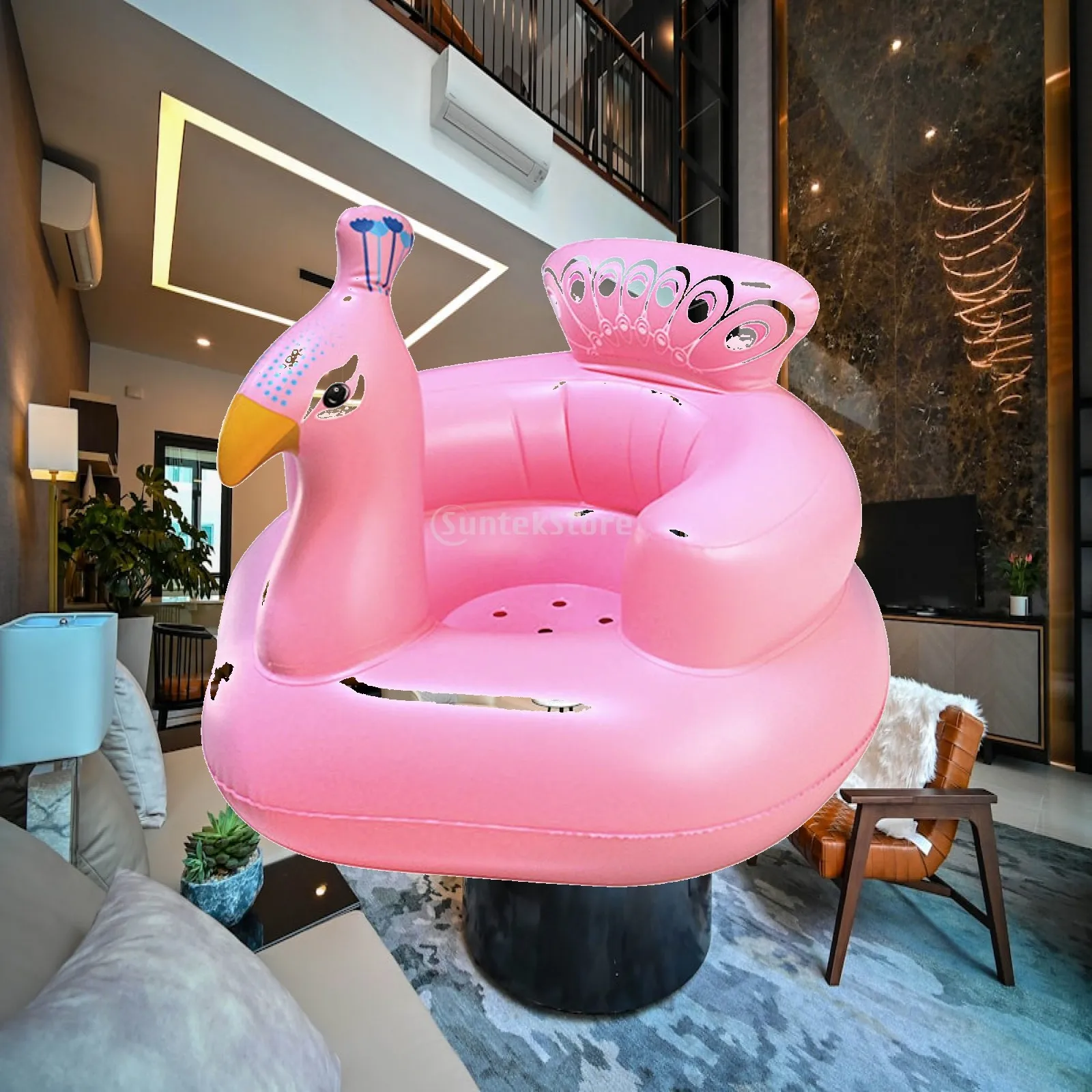 ベビー用インフレータブルシート、乳幼児用背もたれ付きソファ、フロアシート、遊び用おもちゃ、お座り練習用インフレータブルベビーシート、ベビーシャワーチェア
