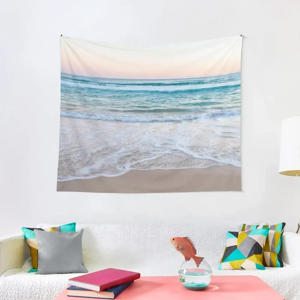 

ocean and sand photo 1 Tapestry Japanese Room Decor Wall Decoration Items Carpet Wall Room Decor Aesthetic Tapestry