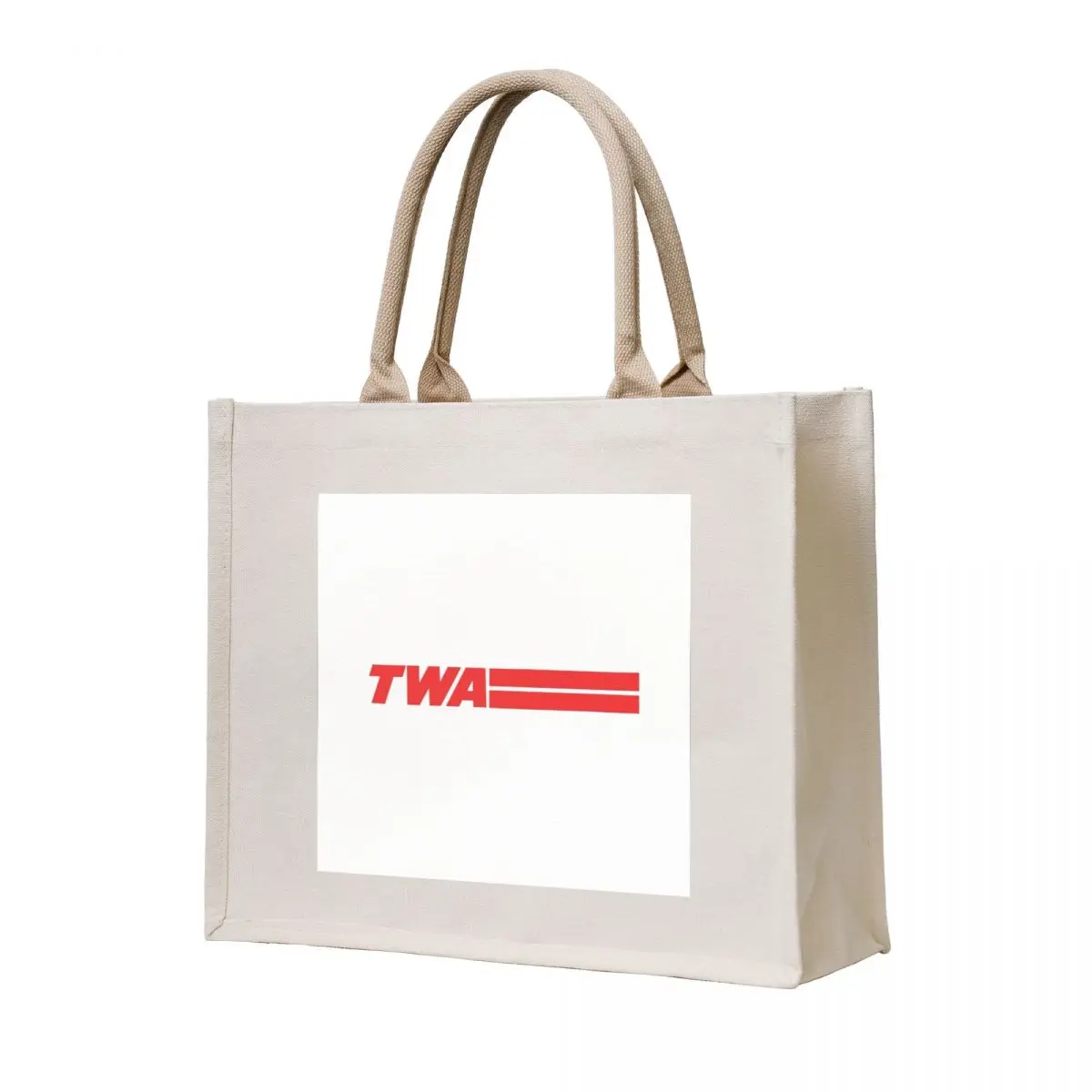 

TWA Airlines - Vintage Logo Tote Bag shopping bags foldable Large bags for women tote bag woman Reusable bags