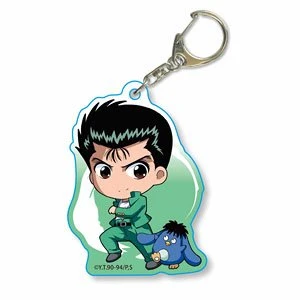 Charm Anime Fans Gifts Tekutoko Acrylic Keychain Yu Yu Hakusho Hie HD Characte Kurama Yuusuke Urameshi Ornaments About 6cm