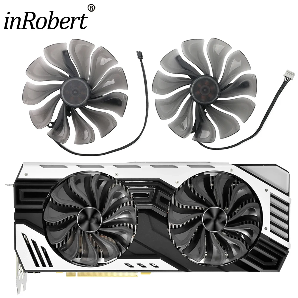 

95MM FD10015H12S Video Card Cooler Fan For Palit GeForce RTX RTX 2060 207002080 SUPER JS Graphics Card Cooling Fan