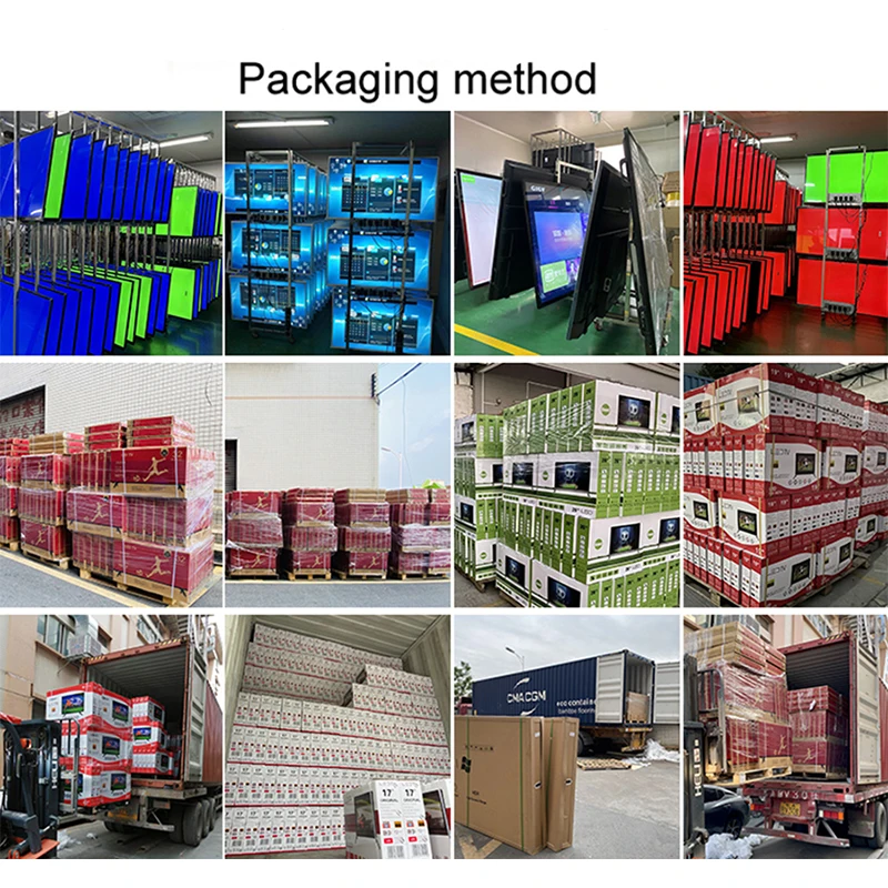 2025 Premium 50/65/75 بوصة 4K LED Android Smart TV - شاشة مسطحة كبيرة عالية الدقة مع إضاءة خلفية LED