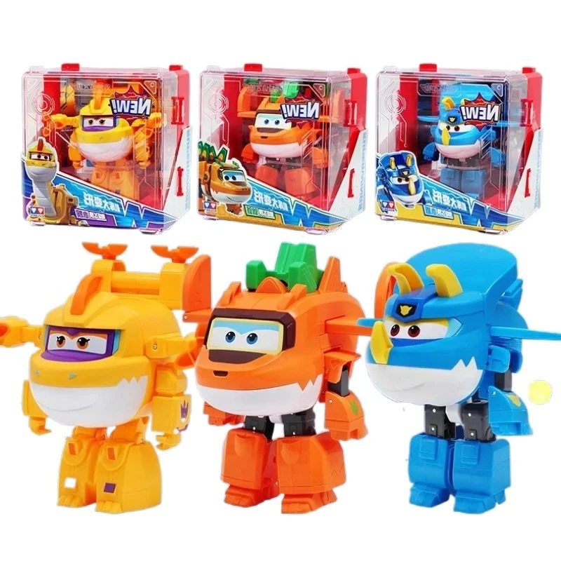 

Auldey Super Wings Transforming Dinosaur Robot Toy — Пожарная машина Jianjian с динозавром с Hangar, подарок для детей, мальчиков и девочек