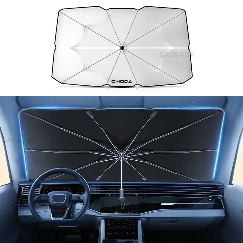 

Car Front Windshield Umbrella, Sunshade, Front Shading, For Chery Omoda 5 C5 FX EV 2022-2023 2024, Car interior Accessories