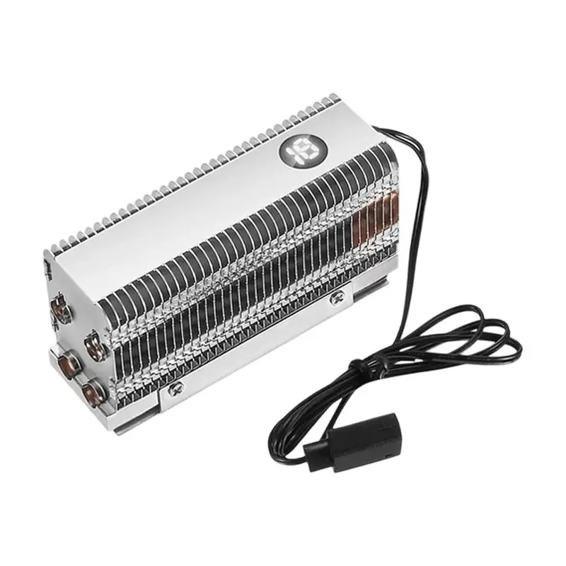 

M. 2-2 Dual Heat Pipe Heatsink Digital M. 2 2280 Nvme SSD Cooling Module With Thermal Pad Computer Accessory