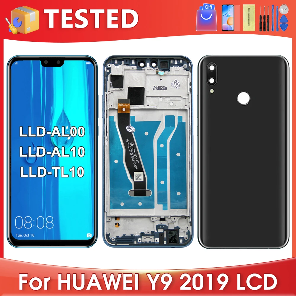 6.5''For HUAWEI Y9 2019 For  Enjoy 9 Plus JKM-LX1 LX2 LX3 AL00 LCD Display Touch Screen Digitizer Assembly Replacement