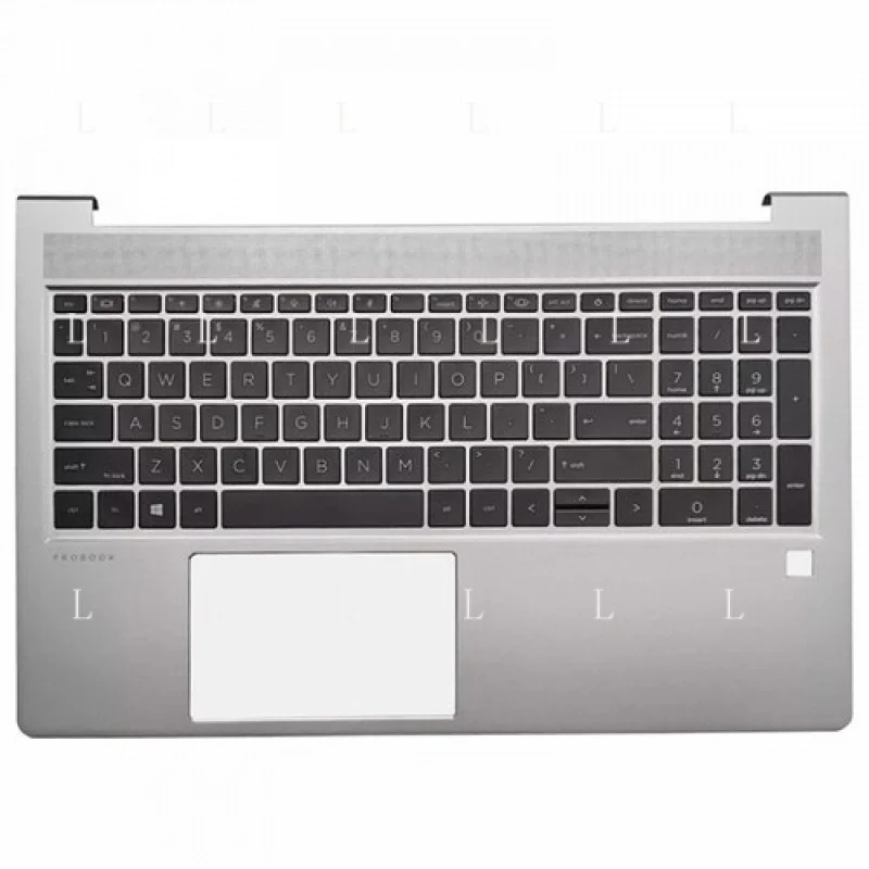 

L N43874-001 New For HP ProBook 450 G10 Palmrest C Cover Backlit Keyboard Silver