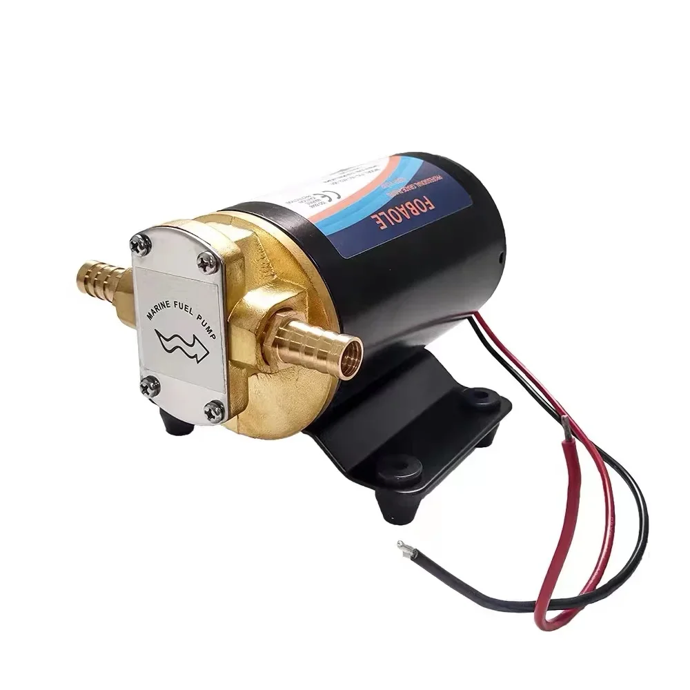 Electric DC 24V Gear Oil Pump Professional Grade Lubrication Pump Large Flow Self-Priming Pump Diesel Pump For Lubricating Oil