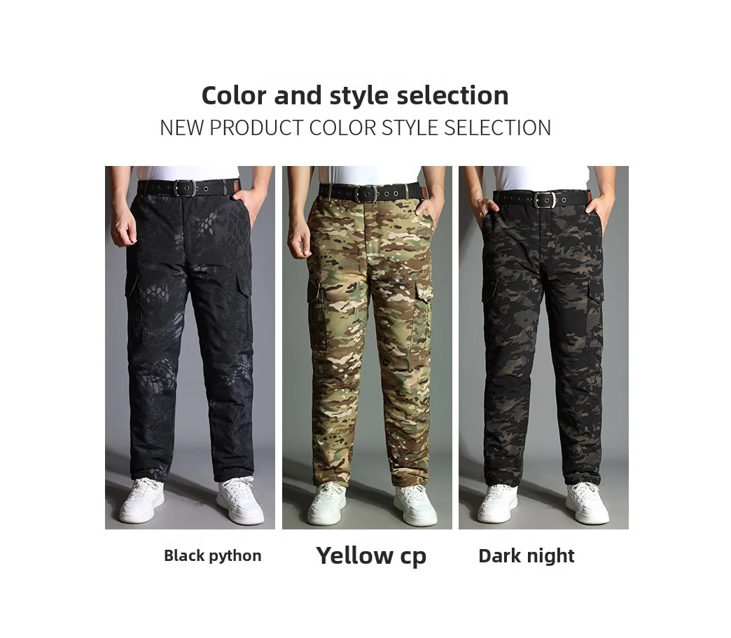 الشتاء الجرافين الحرارية مبطن السراويل سميكة يندبروف الثلوج السراويل للرجال المضادة للانزلاق مقاومة للاهتراء سراويل للتسلق في الهواء الطلق