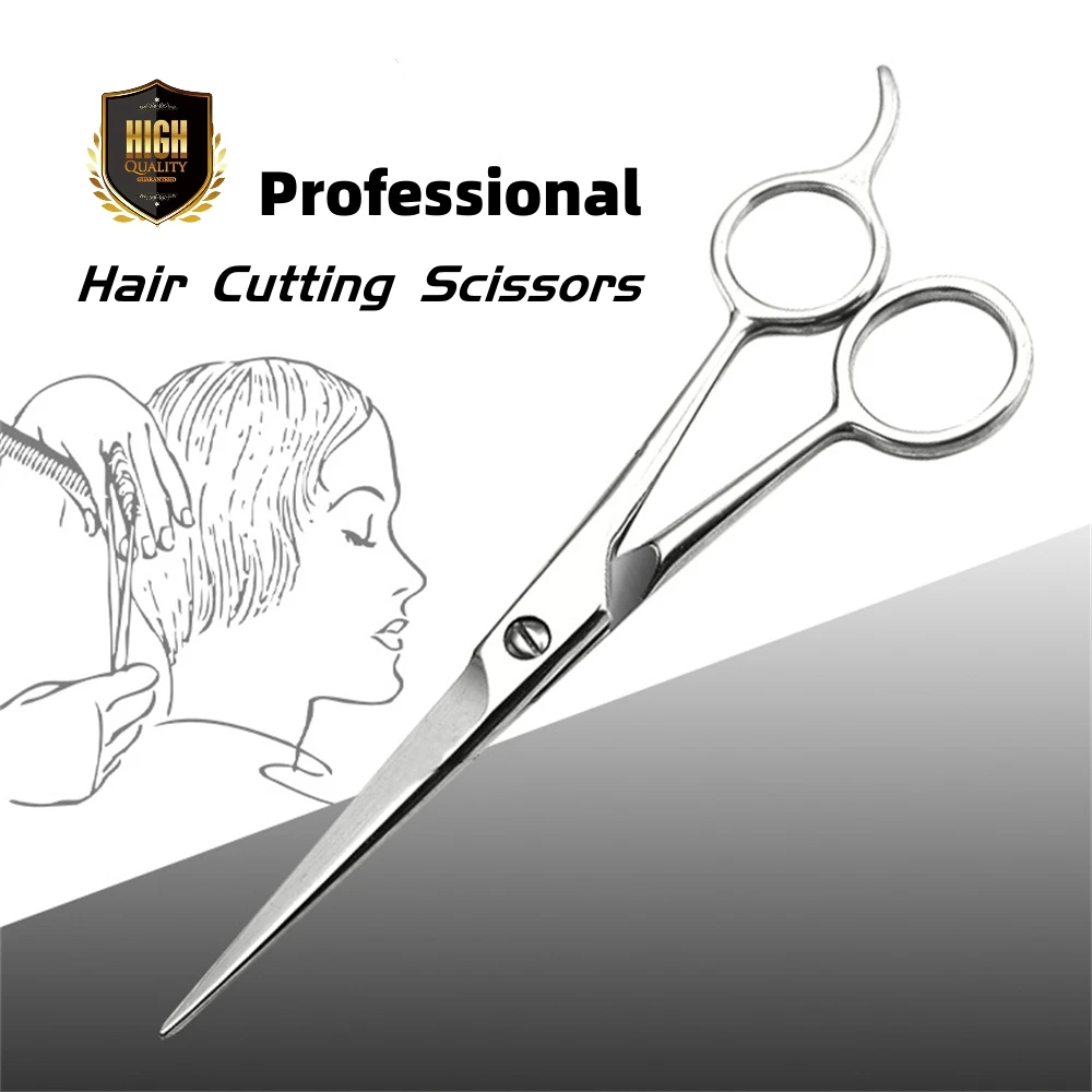 Hairdressing Scissors for Hair Cutting Stainless Steel Hair Scissors with Sharp Edge Hair Cutting Scissors for Salon, Home