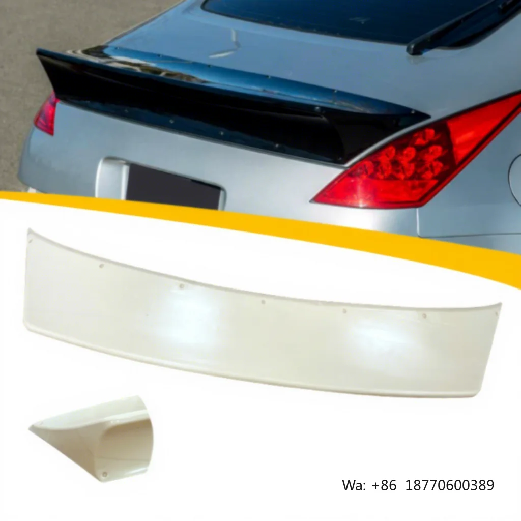 

Hot Selling Car Spoilers ABS Carbon Fiber Look Ducktail Rear Trunk Spoiler Wing for Nissan 350Z 2003 2004 2005 2006 2007 2008
