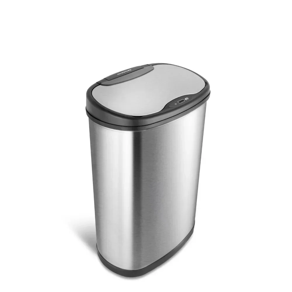 

13.2 Gallon Trash Can, Motion Sensor Kitchen Trash Can, Stainless Steel