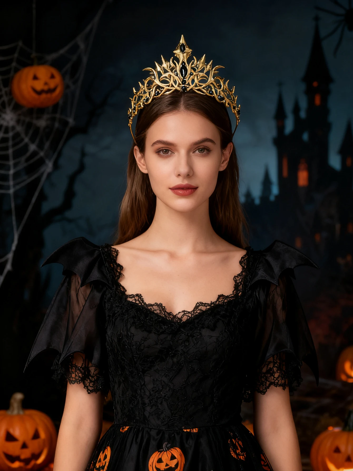 المألوف حفل زفاف الرقص تاج ملحق ل تأثيري أنيمي اتفاقية أغطية الرأس الشعر التبعي الزفاف الدعامة #4