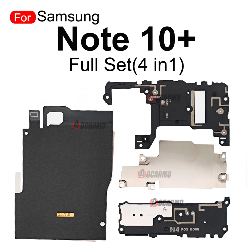 For Samsung Galaxy Note 10Plus NFC Wireless Coil Charging Note10 Plus Signal Antenna Motherboard Cover Bottom Loudspeaker