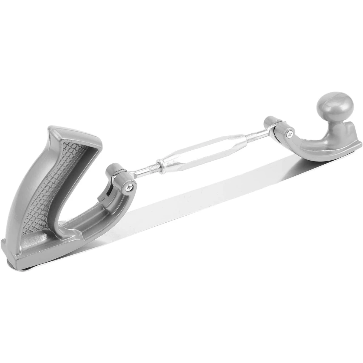 Picture 6: Carosheen Flex Metal Panel Polisher with Curved Steel Teeth  Adjustable File Holder Polisher Files Silver For Sand Flat Nice