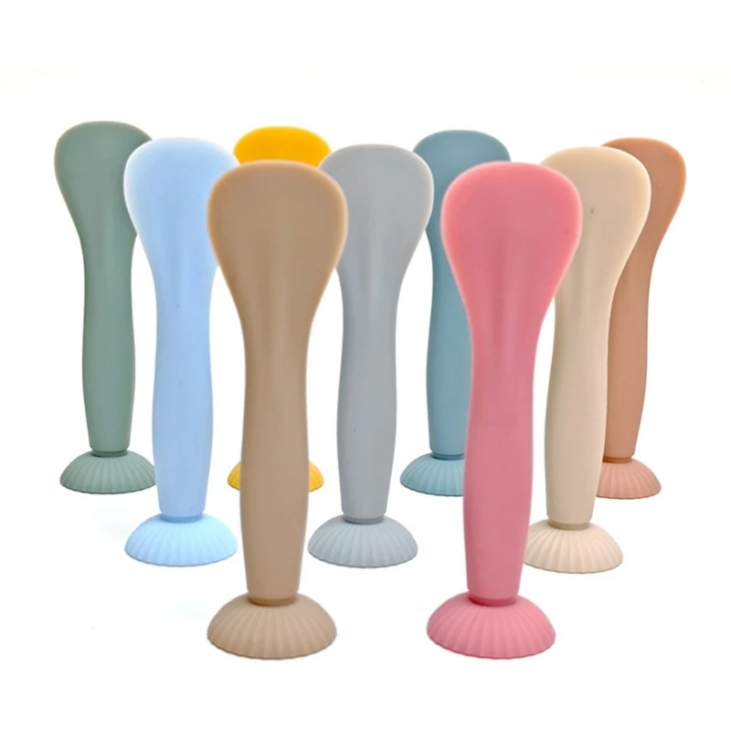 Applicateur pommade pour couches en Silicone, spatule crème pour couches, aide polyvalente pour les soins peau