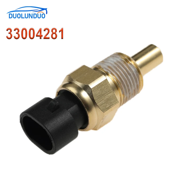 New 33004281 TX43 2 Pins Coolant Water Temperature Sensor For Jeep Comanche Wrangler Grand Cherokee 2.5L 4.0L 5.2L