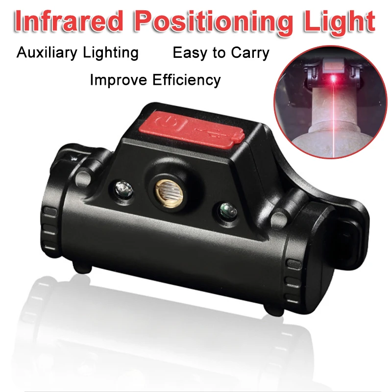 1pc USB Rechargeable Infrared Laser Positioning Light for Auxiliary Tire Balancing