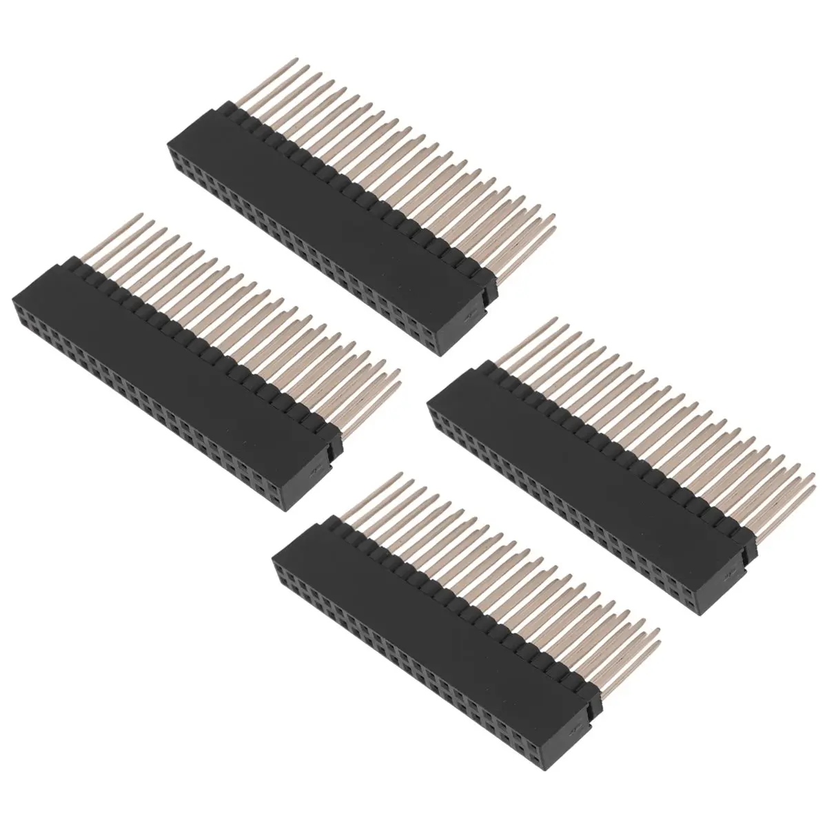 （Gift Idea）2 x 20(40 Pin) Stacking Header for A+/B+/Pi 2/Pi 3 Extra Tall Header (Pack of 4)