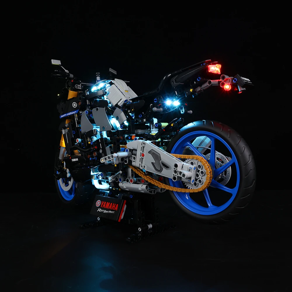 LED Lighting Set Suitable for LEGO Technic Yamaha MT-10 SP 42159(Not Including Building Blocks)