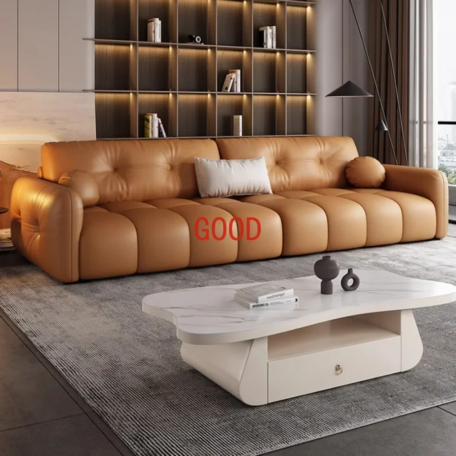 

Modern Sectional Living Room Sofas Furniture Europe Luxury Living Room Sofas Beds Lazy Leather Confort Nordic Salon Meuble Sofas