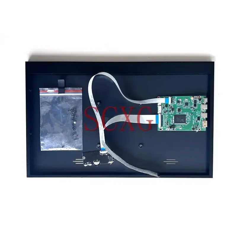 

Подходит для LM140LF2L LM140LF3L Micro USB 14 "Mini-HDMI DIY Refit Kit 1920*1080 2 TYPE-C EDP 30-контактная плата драйвера контроллера + металлический корпус