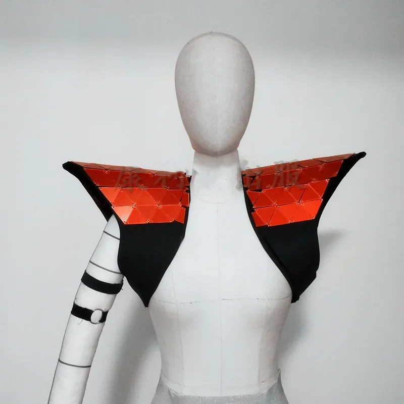 

Бар Ночной клуб DS Dj Певица Блестки Преувеличенный жилет с линзами Зеркала Жилет Мужской женский костюм танцовщицы Сценические аксессуары XS2743