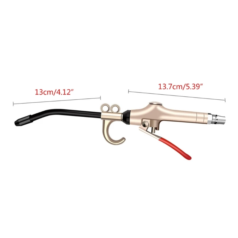 Pneumatic Air Blow Guns Air Blowing Airsoft Guns Car Air Duster Cleaning Tool 3mm Nozzle Dust Spray Tool Dropship
