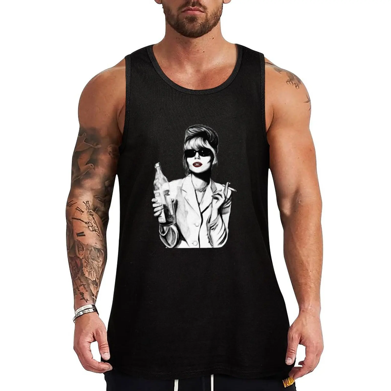 

patsy stone Tank Top Man gym clothes gym Men's t-shirts anime gym