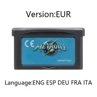 Cartouche de jeu vidéo GBA 32 bits, carte console Metroid Series ktontariMission USA Version EUR