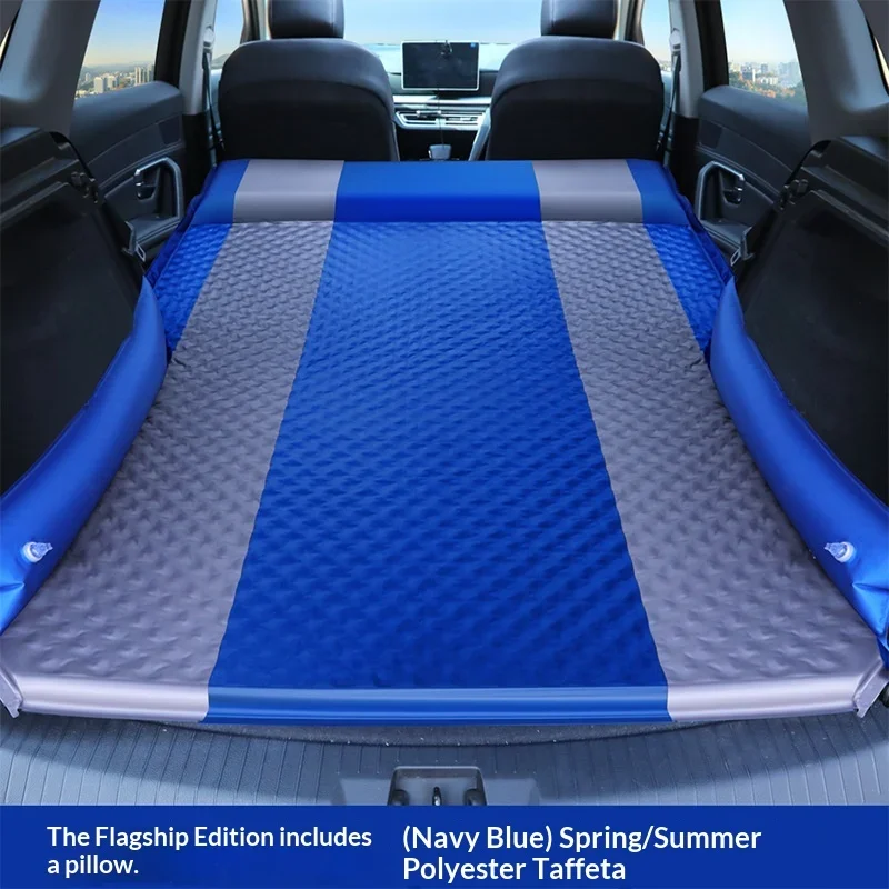 Cargo Travel Camping Backseat Sleeping Pad Matelas Automatic Self Inflating Car Air Mattress Inflatable SUV Trunk Bed Rear