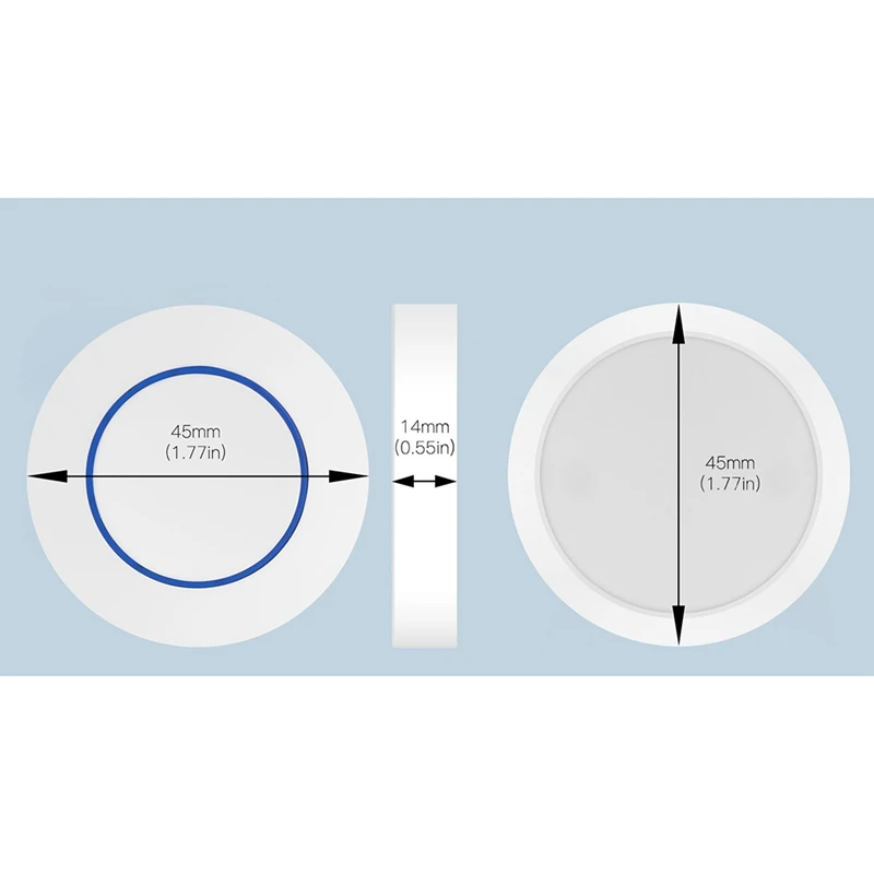 Graffiti Scene Switch Zigbee Wireless Switch About 45X45x14mm Tuya Zigbee Multifunction Portable Convenient Scene Switch